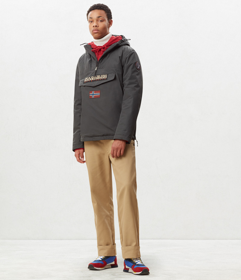 RAINFOREST WINTER 1 DARK GREY SOLID