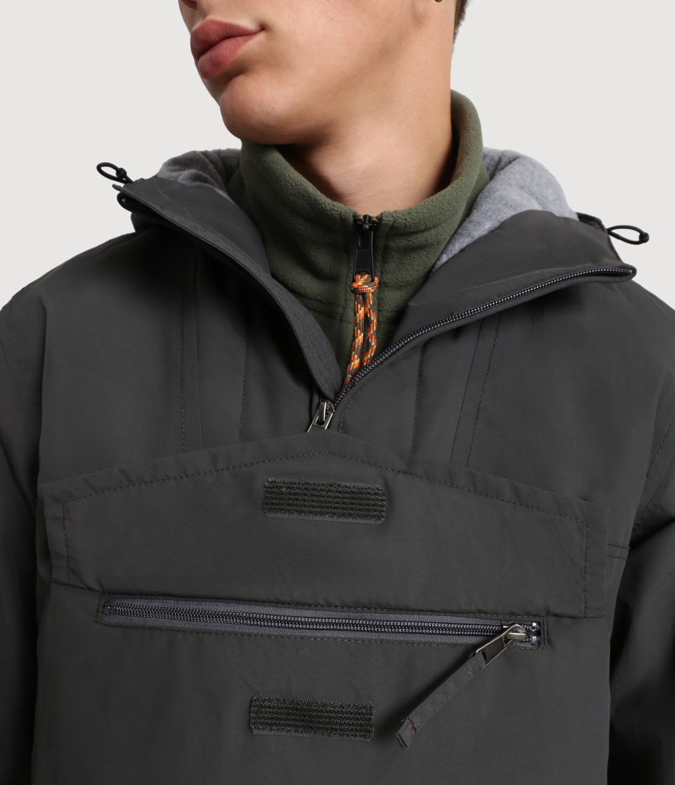 RAINFOREST 1 DARK GREY SOLID