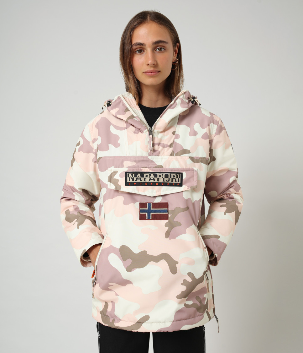RAINFOREST W P PRT 1 CAMOU PINK F2I
