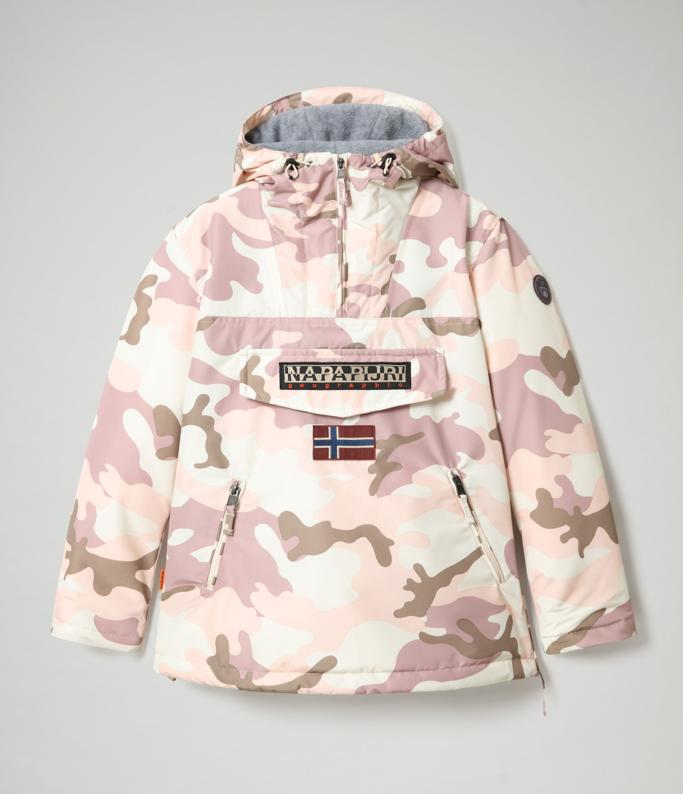 RAINFOREST W P PRT 1 CAMOU PINK F2I