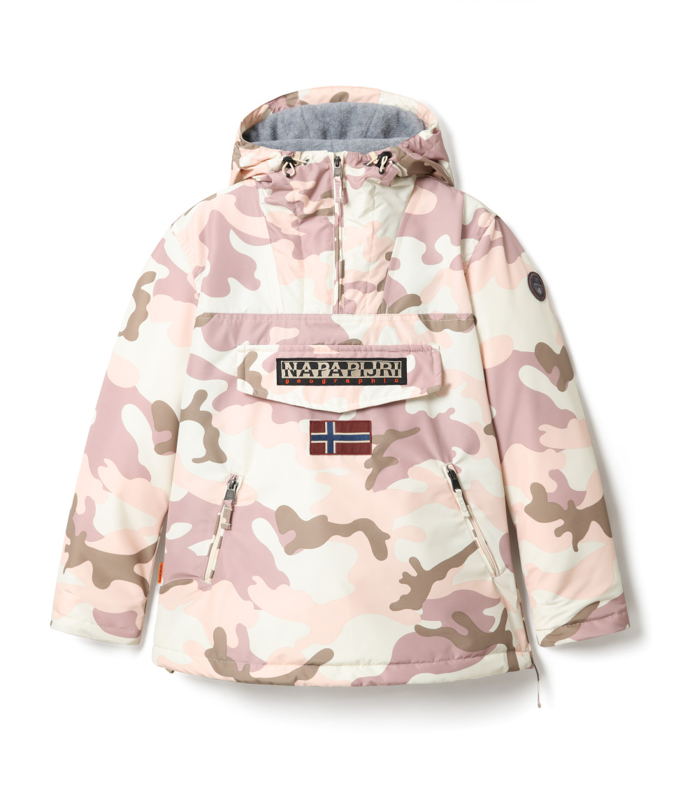 RAINFOREST W P PRT 1 CAMOU PINK F2I