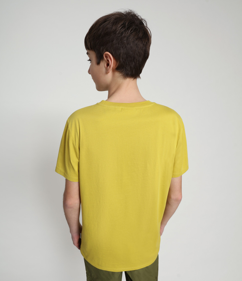 K SADYR LOGO YELLOW MOSS