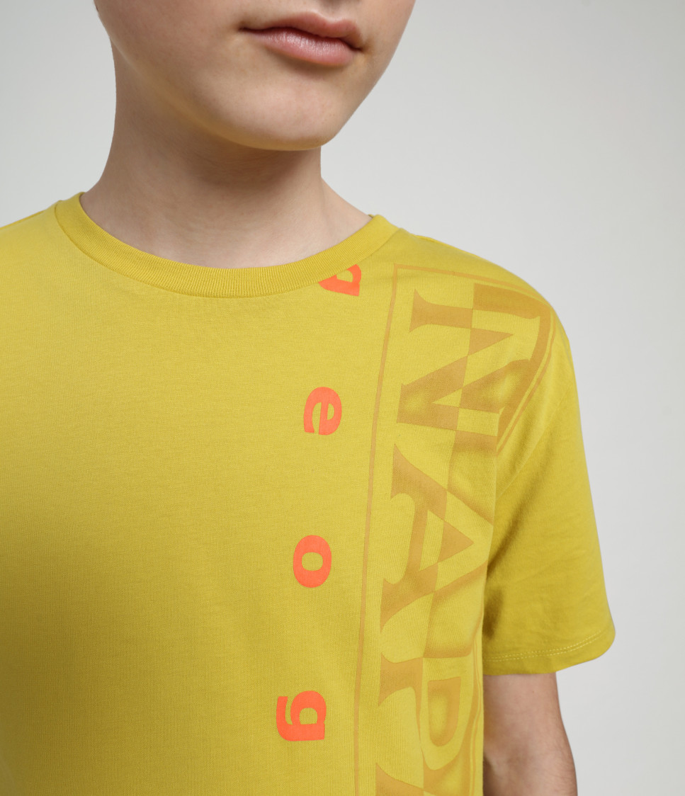 K SADYR LOGO YELLOW MOSS