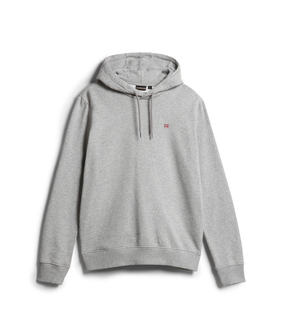 BALIS HOOD MED GREY MEL