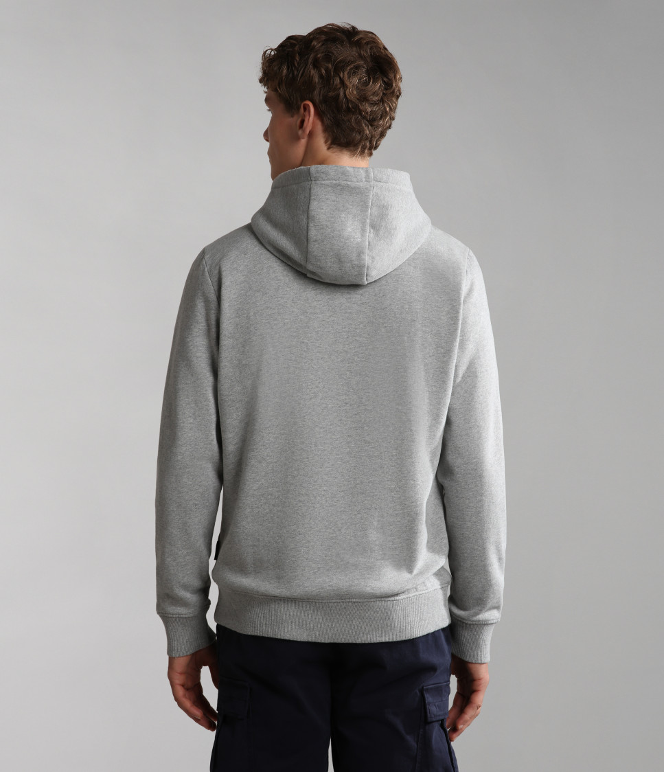 BALIS HOOD MED GREY MEL