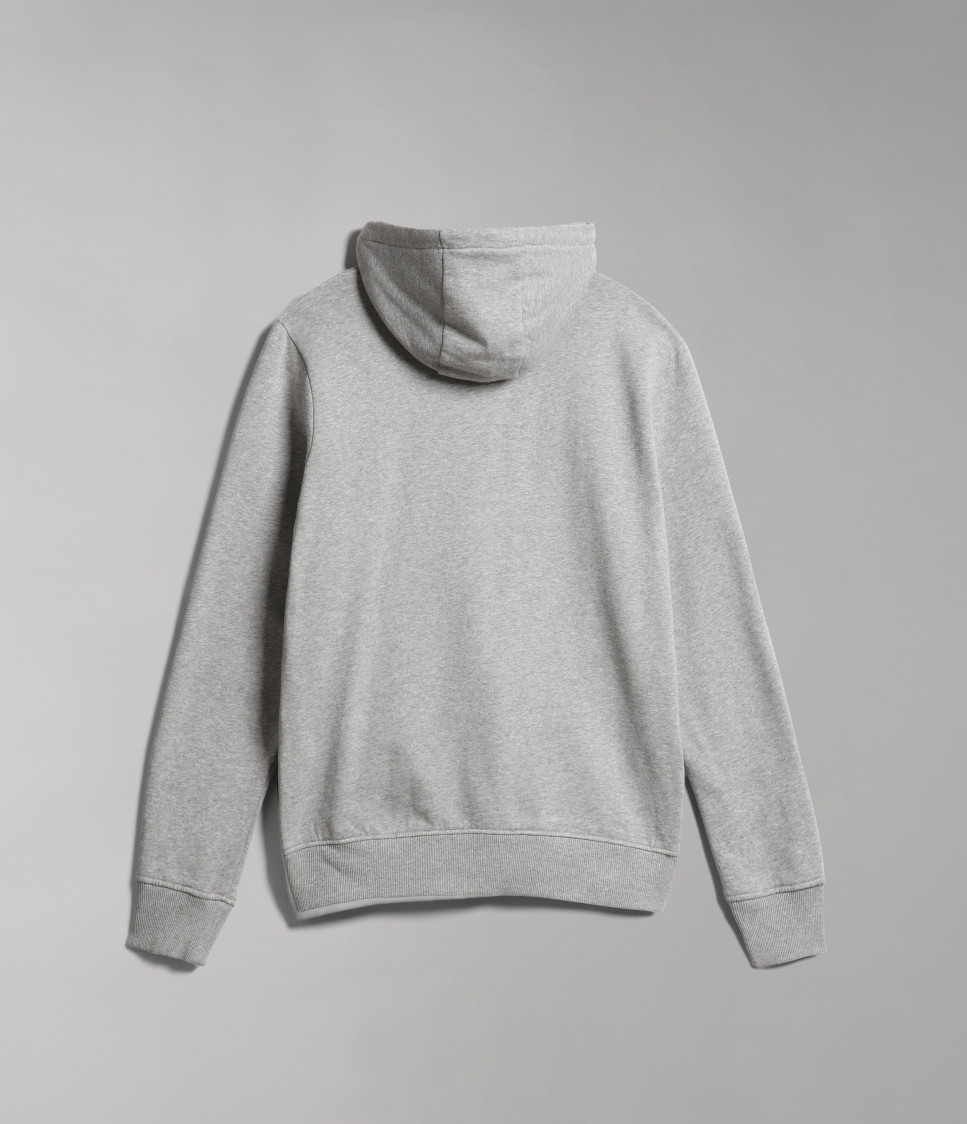 BALIS HOOD MED GREY MEL