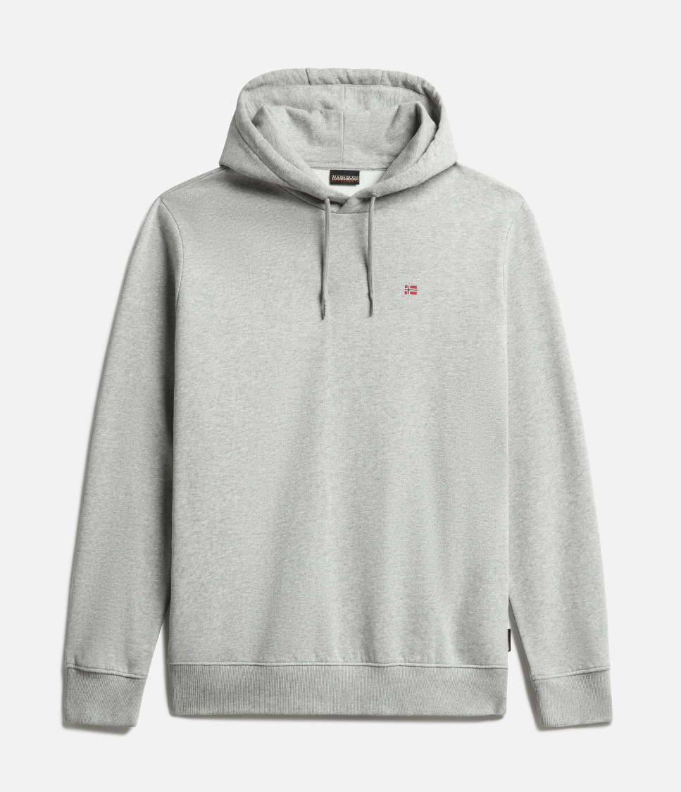BALIS HOOD MED GREY MEL