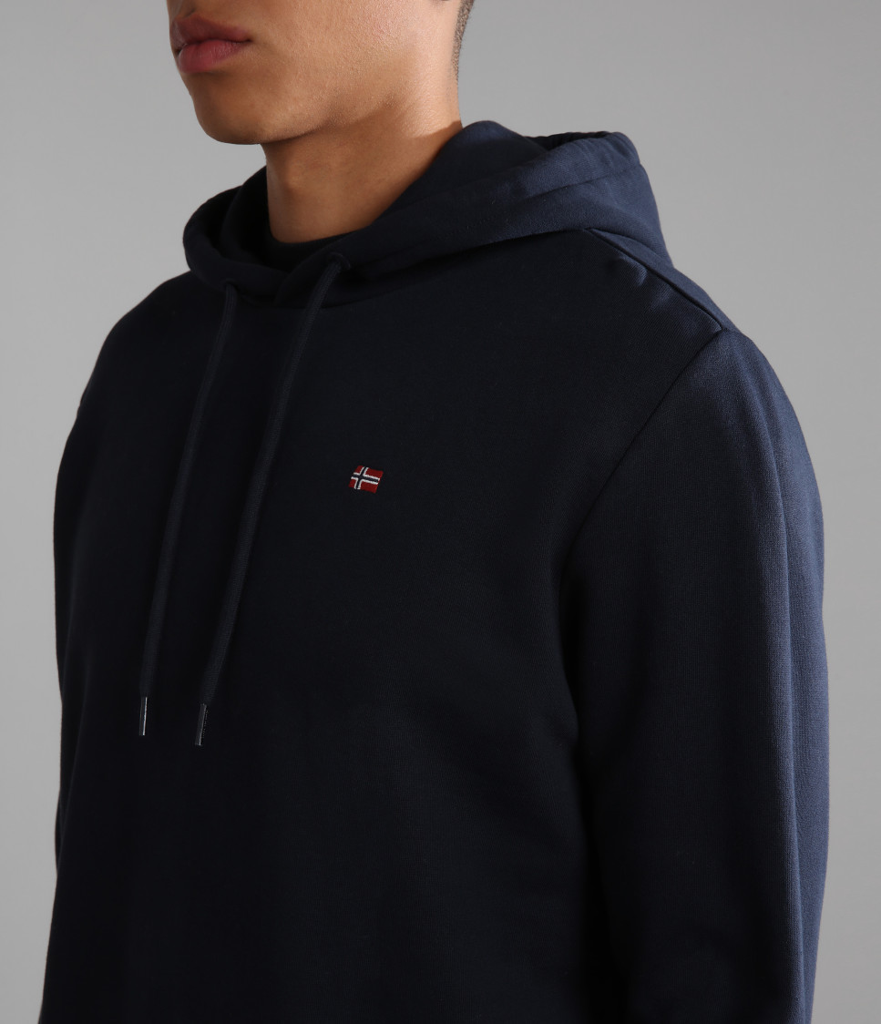 BALIS HOOD BLU MARINE