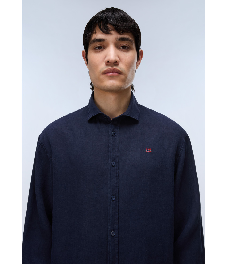 G-LINEN LS 1 BLU MARINE 