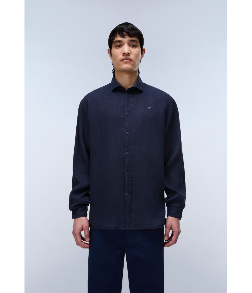 G-LINEN LS 1 BLU MARINE 