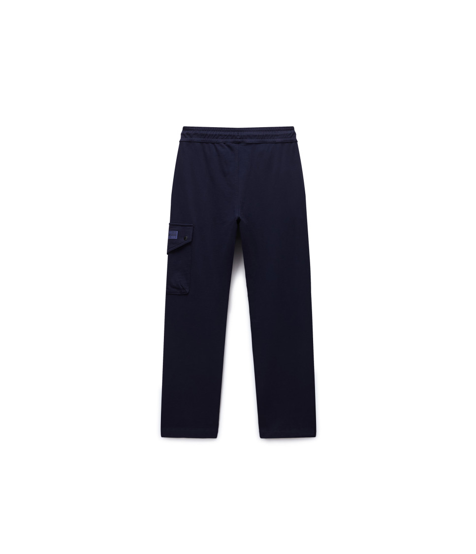 K M-BOX LOGO CARGO BLU MARINE 