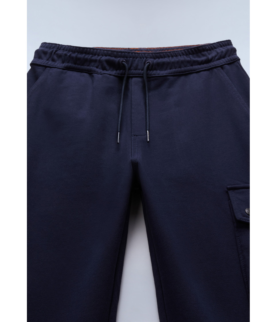 K M-BOX LOGO CARGO BLU MARINE 