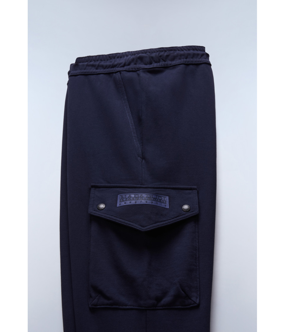 K M-BOX LOGO CARGO BLU MARINE 