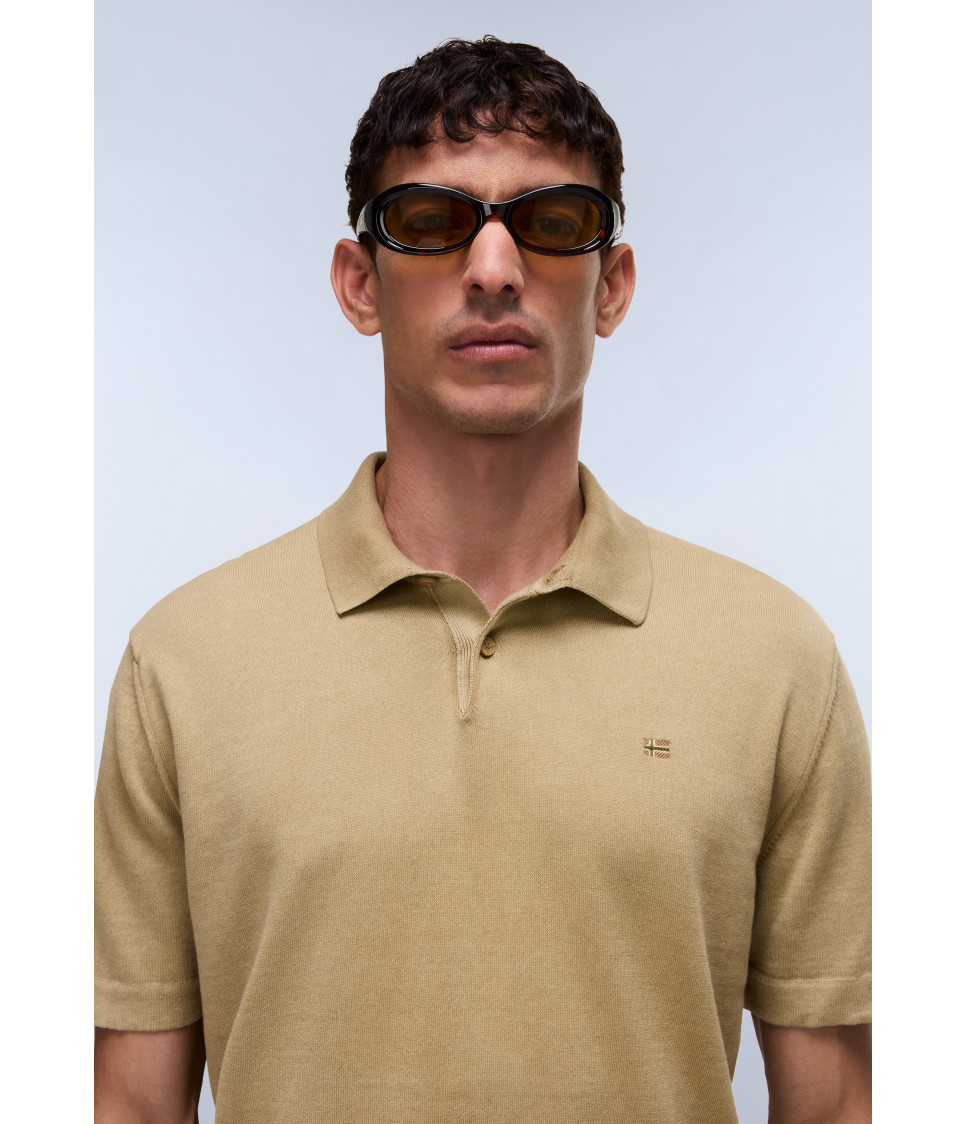 D-HUDSON POLO SS KELP N2D 