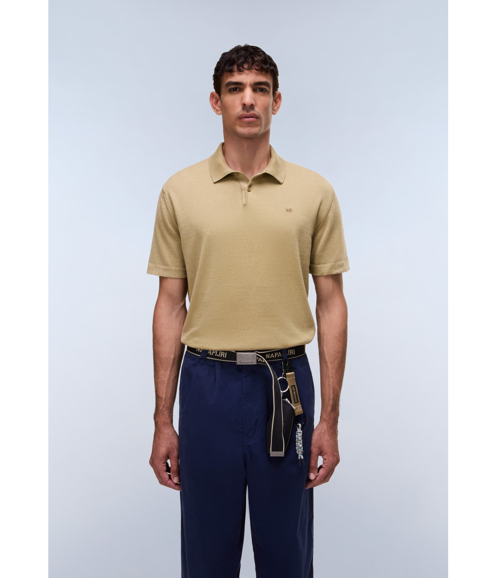 D-HUDSON POLO SS KELP N2D 