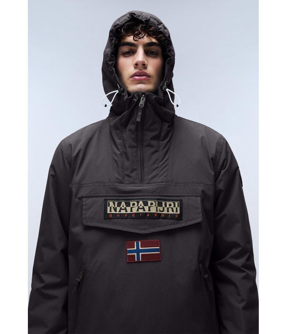 RAINFOREST POCKET 2 DARK GREY SOLID