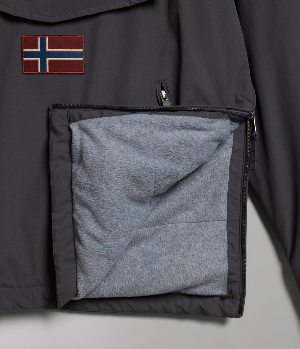 RAINFOREST POCKET 2 DARK GREY SOLID