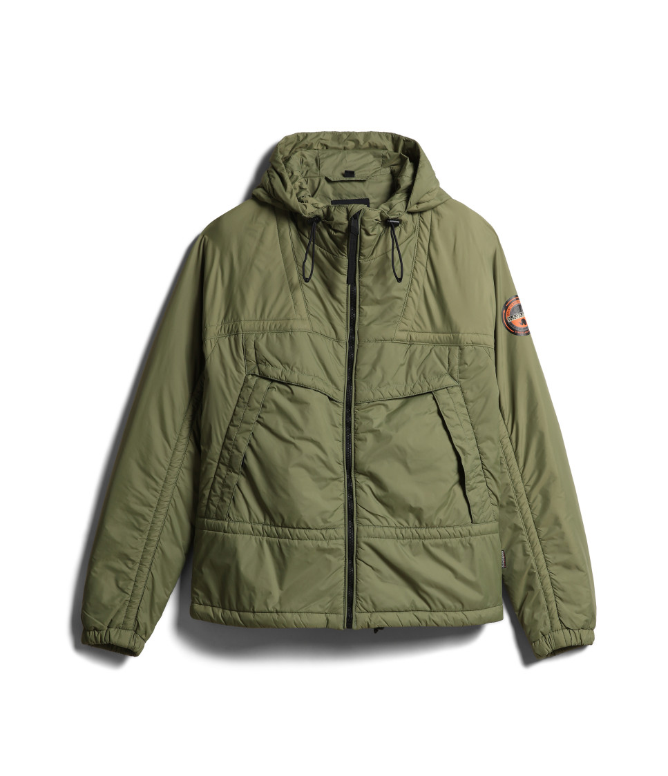 CIRCULAR PARKA GREEN LICHEN