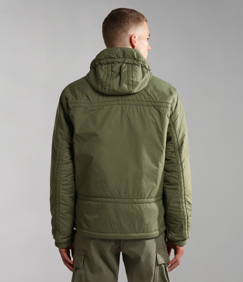 CIRCULAR PARKA GREEN LICHEN