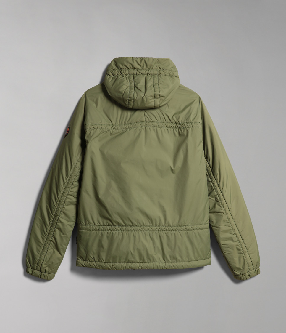 CIRCULAR PARKA GREEN LICHEN
