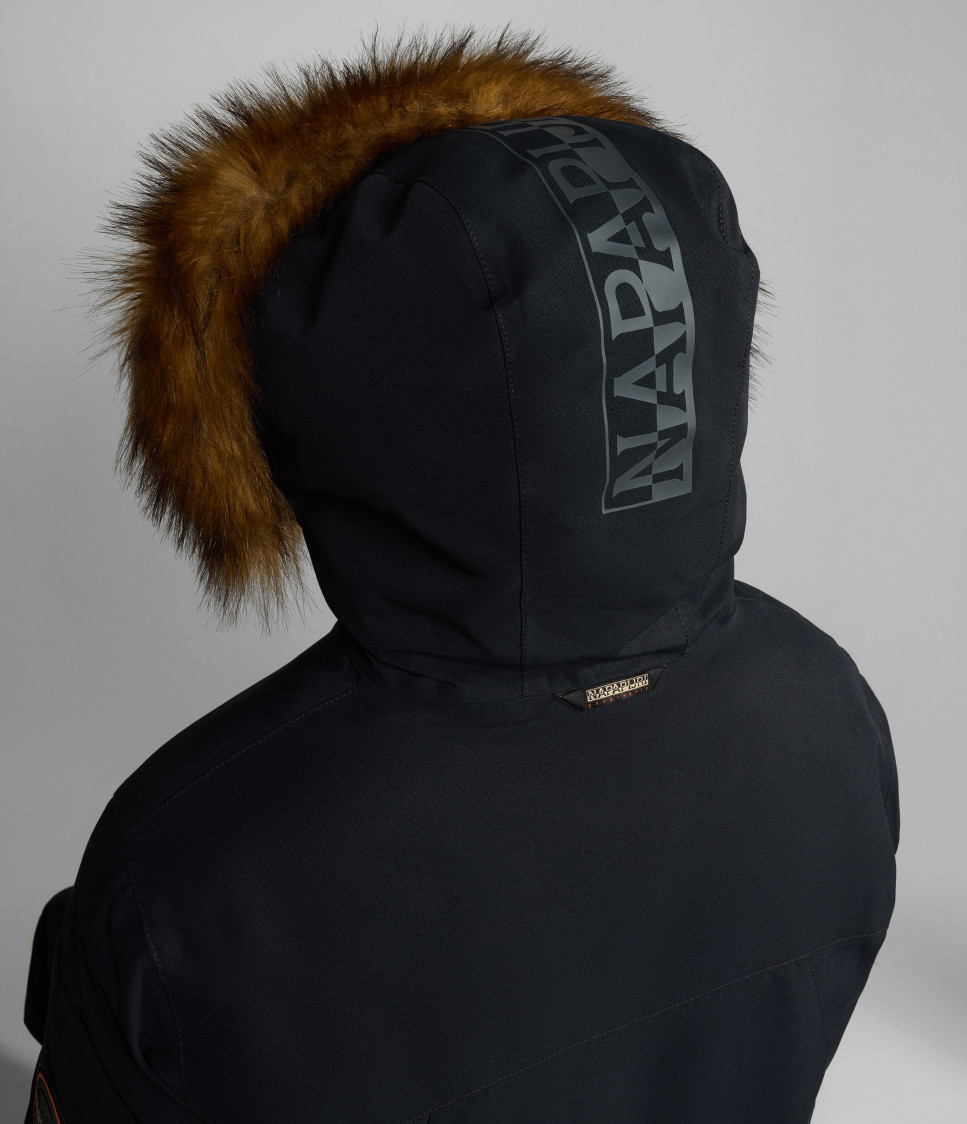 A-DNA EXPLORER PARKA BLACK 041