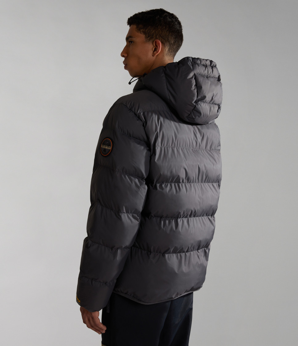 RAINFOREST OP WI PUF DARK GREY SOLID 