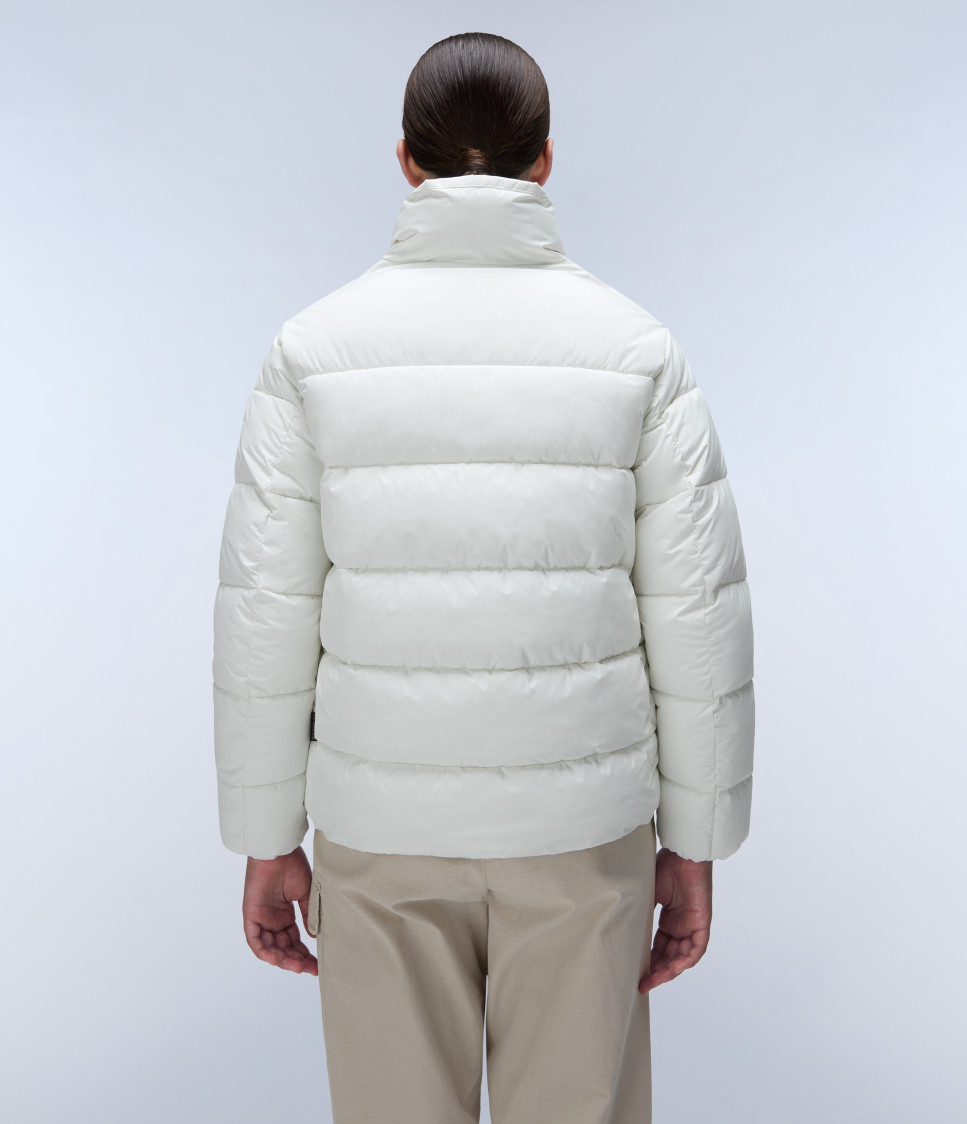 RF PUFFER OPEN W WHITE HERON 