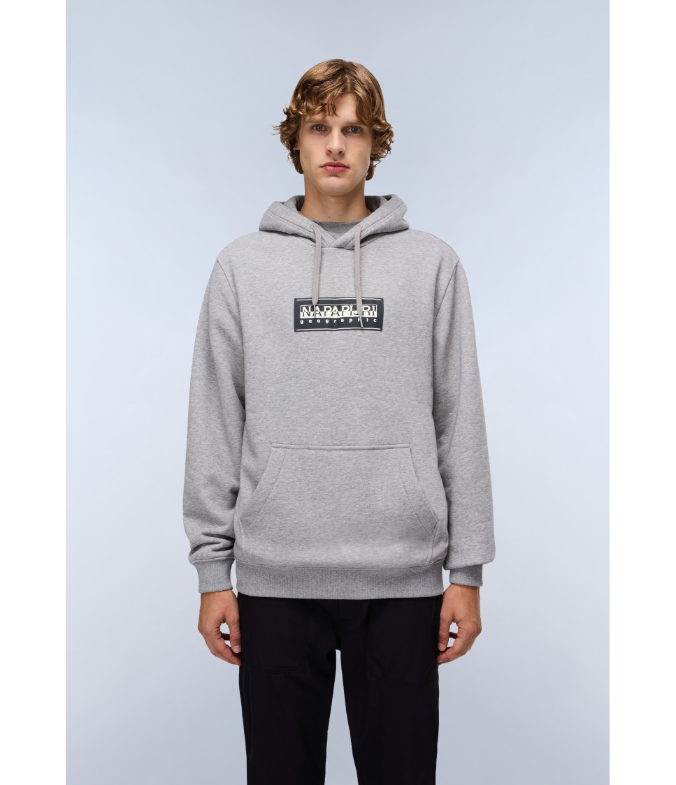 B-BOX LOGO H MEDIUM GREY MELANGE