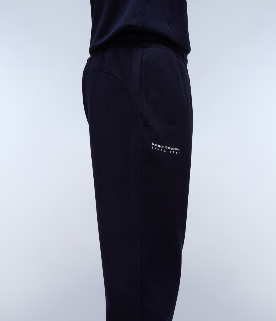M-BADGE CARGO BLU MARINE