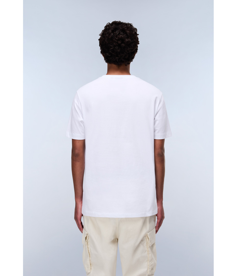 S-BOX LOGO SS BRIGHT WHITE 002 