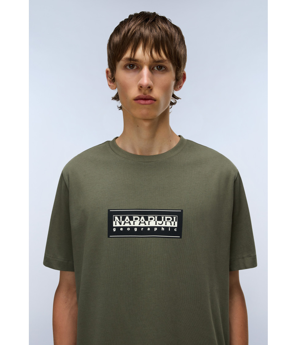 S-BOX LOGO SS TEA LEAF G0A