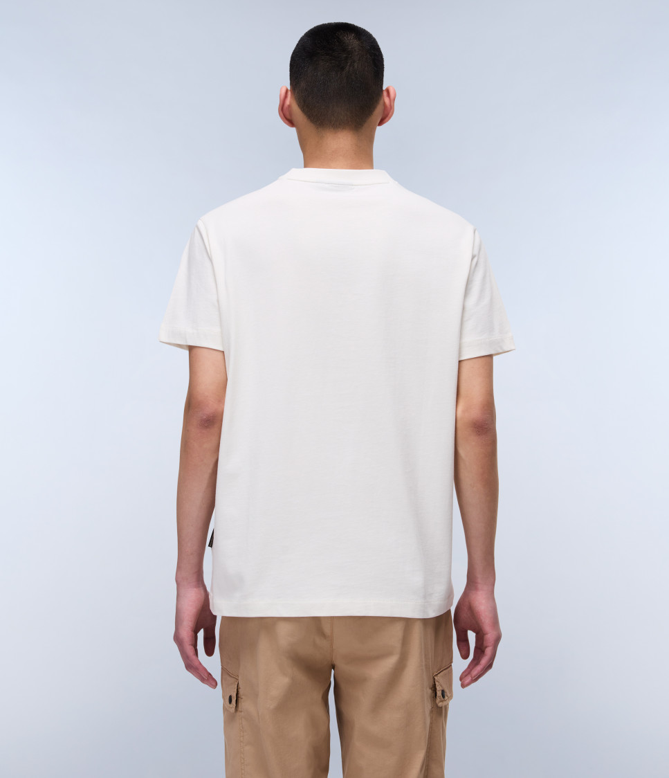 S-BOX LOGO SS WHITE WHISPER