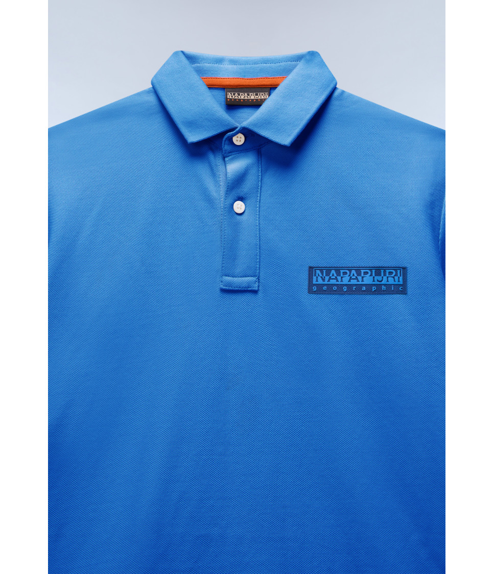 K E-NEW BOX LOGO SS BLUE JASPER B9A 