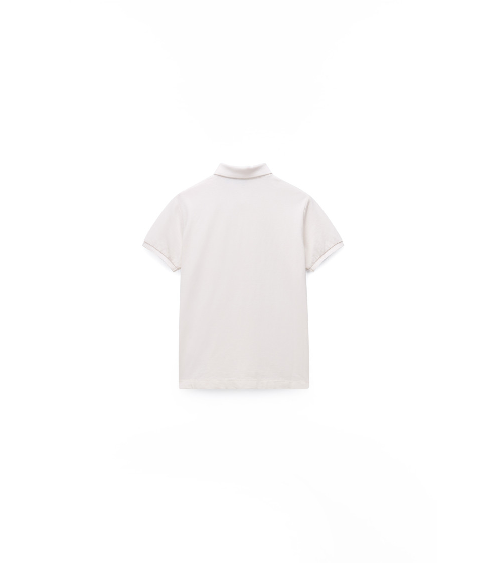 K E-NEW BOX LOGO SS WHITE WHISPER 