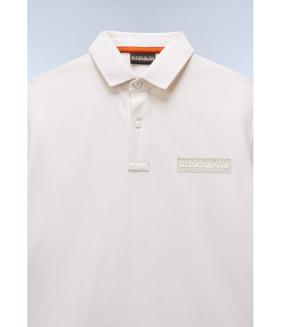 K E-NEW BOX LOGO SS WHITE WHISPER 