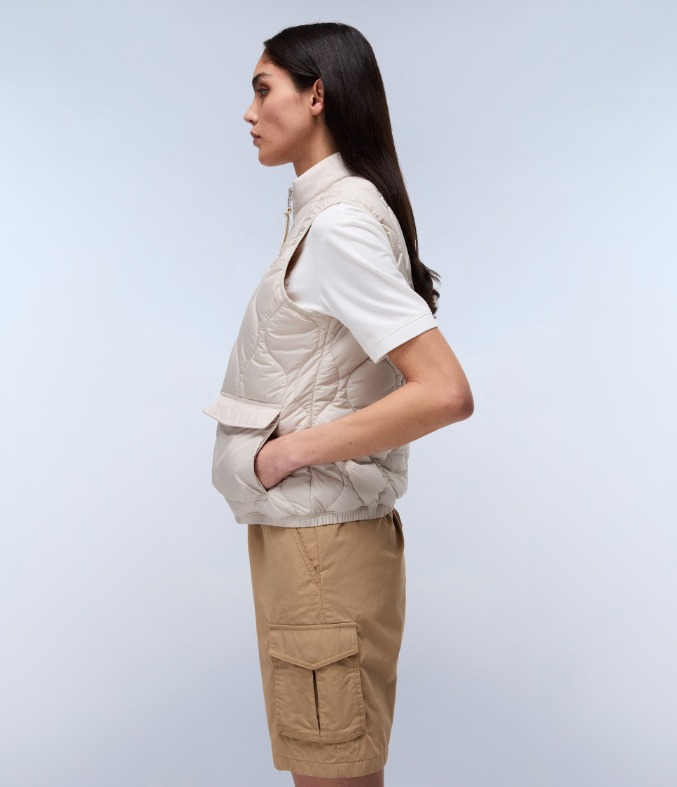 A-BELLE V W BEIGE SILVR N90