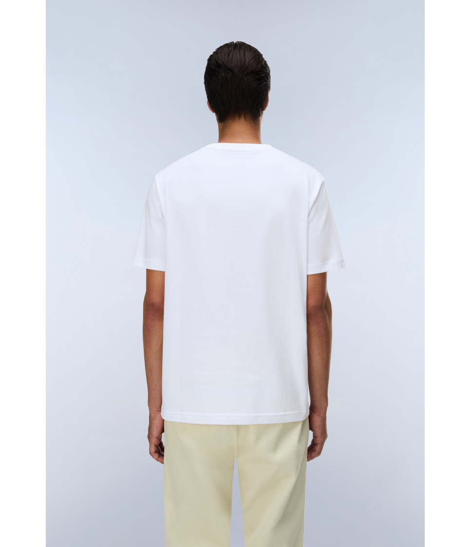S-BOX LOGO SS 1 BRIGHT WHITE 002 