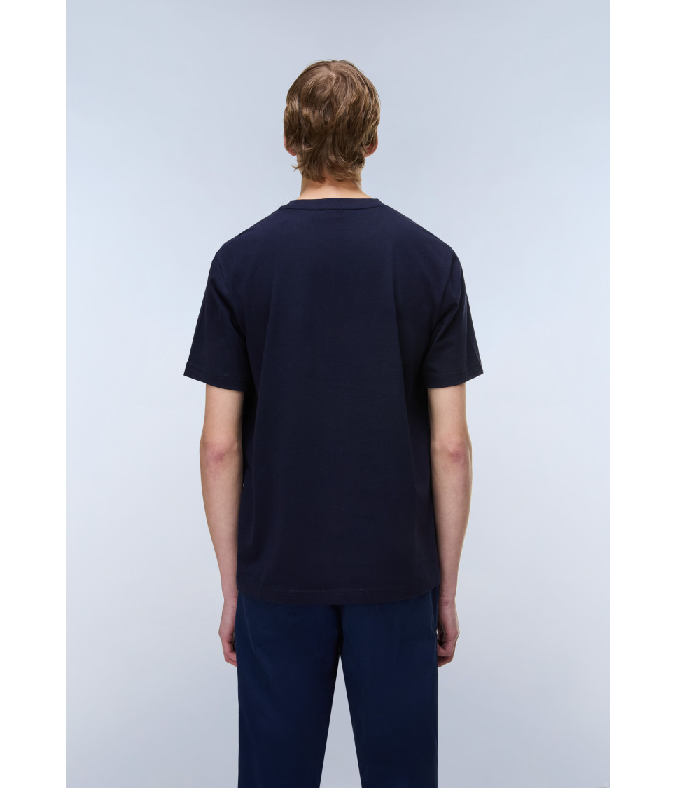 S-BOX LOGO SS 1 BLU MARINE 