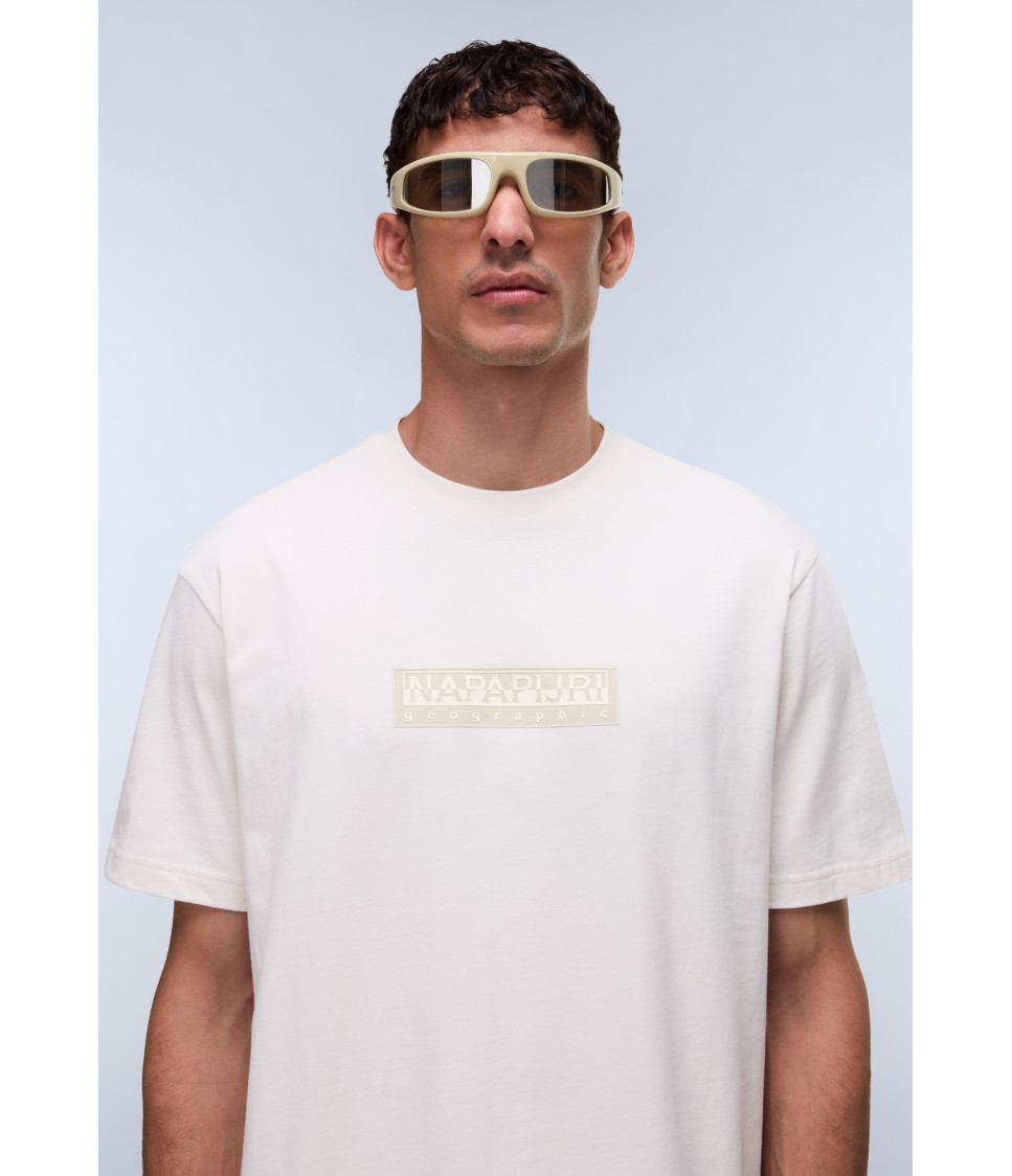 S-BOX LOGO SS 1 WHITE WHISPER 