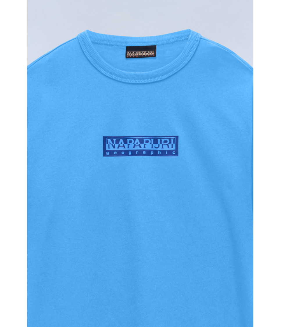 K S-NEW BOX LOGO SS BLUE JASPER B9A 