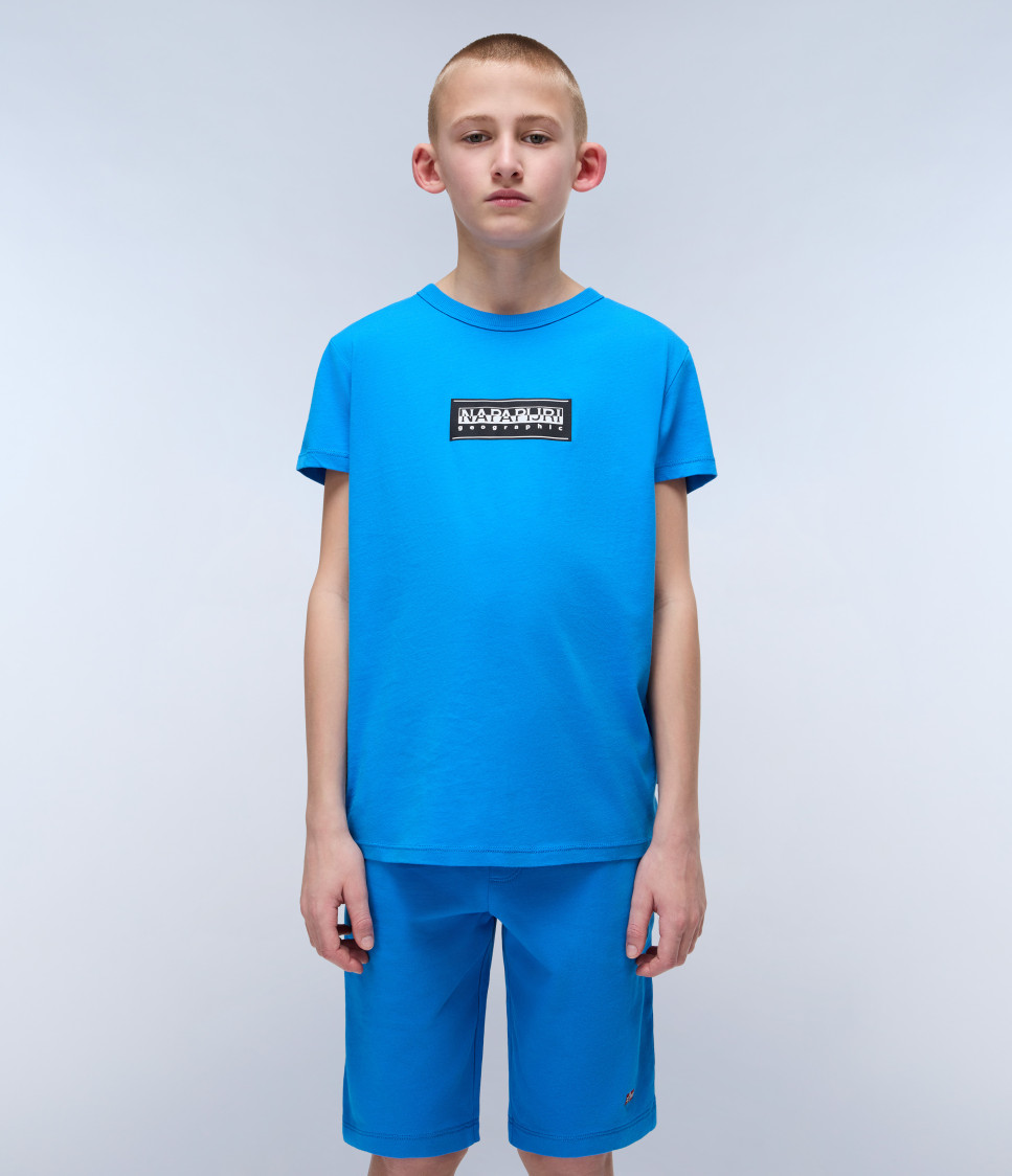 K S-CHAMOIS SS S FRENCH BLUE B2W
