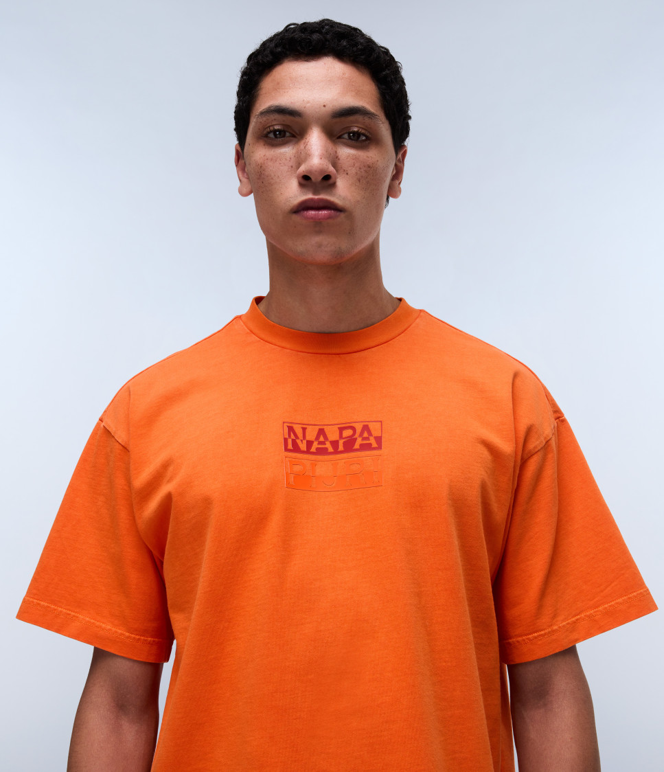 S-CORTONA SS SUM ORANGE RED