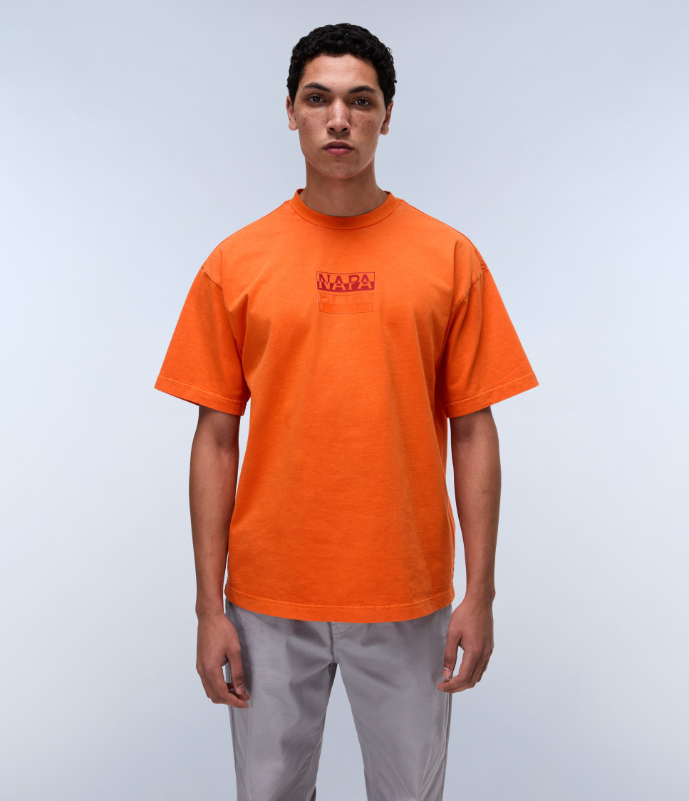 S-CORTONA SS SUM ORANGE RED