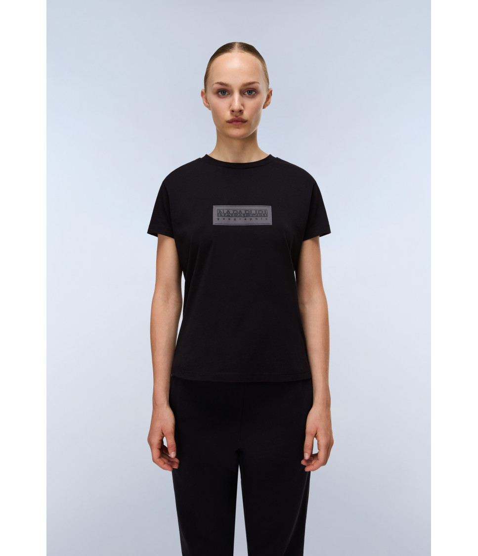 S-BOX LOGO SS W 1 BLACK 041 