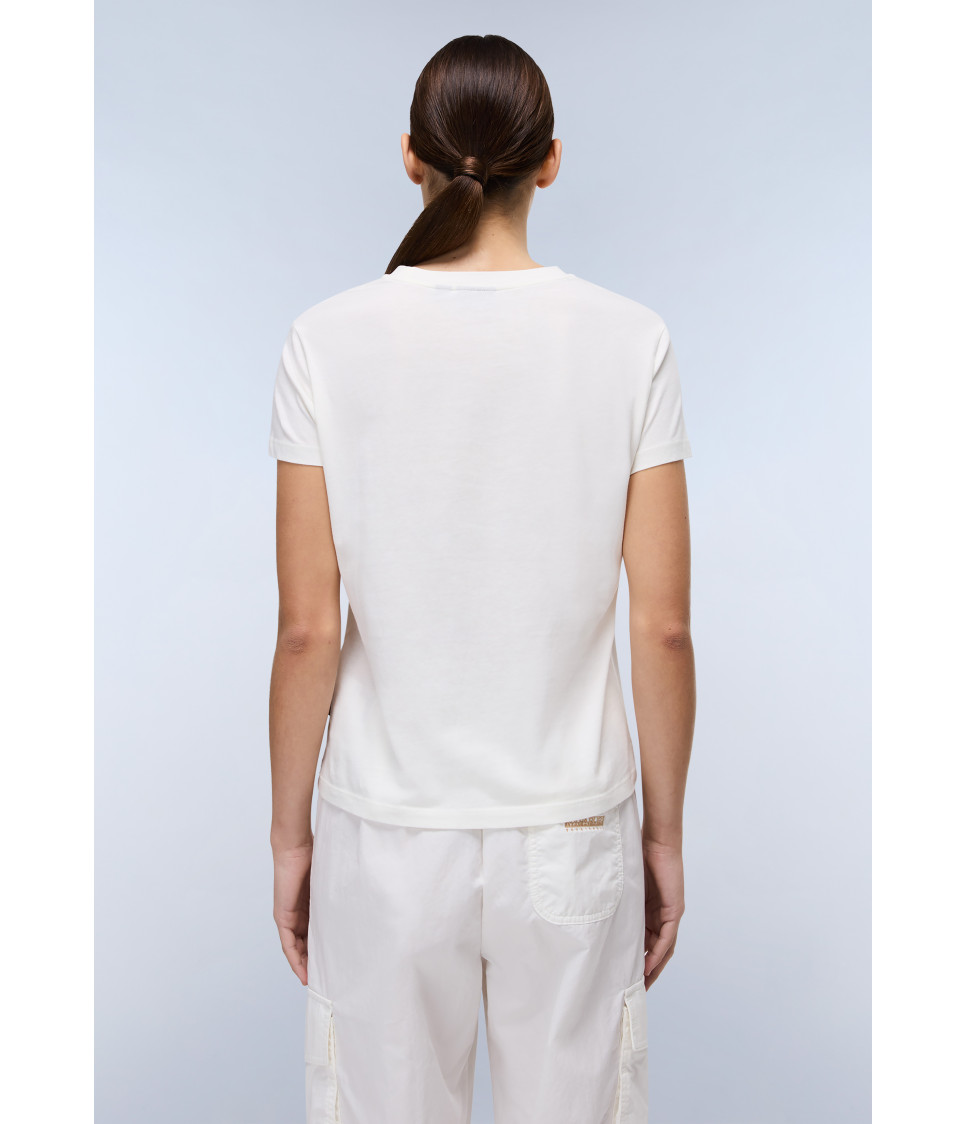 S-BOX LOGO SS W 1 WHITE HERON