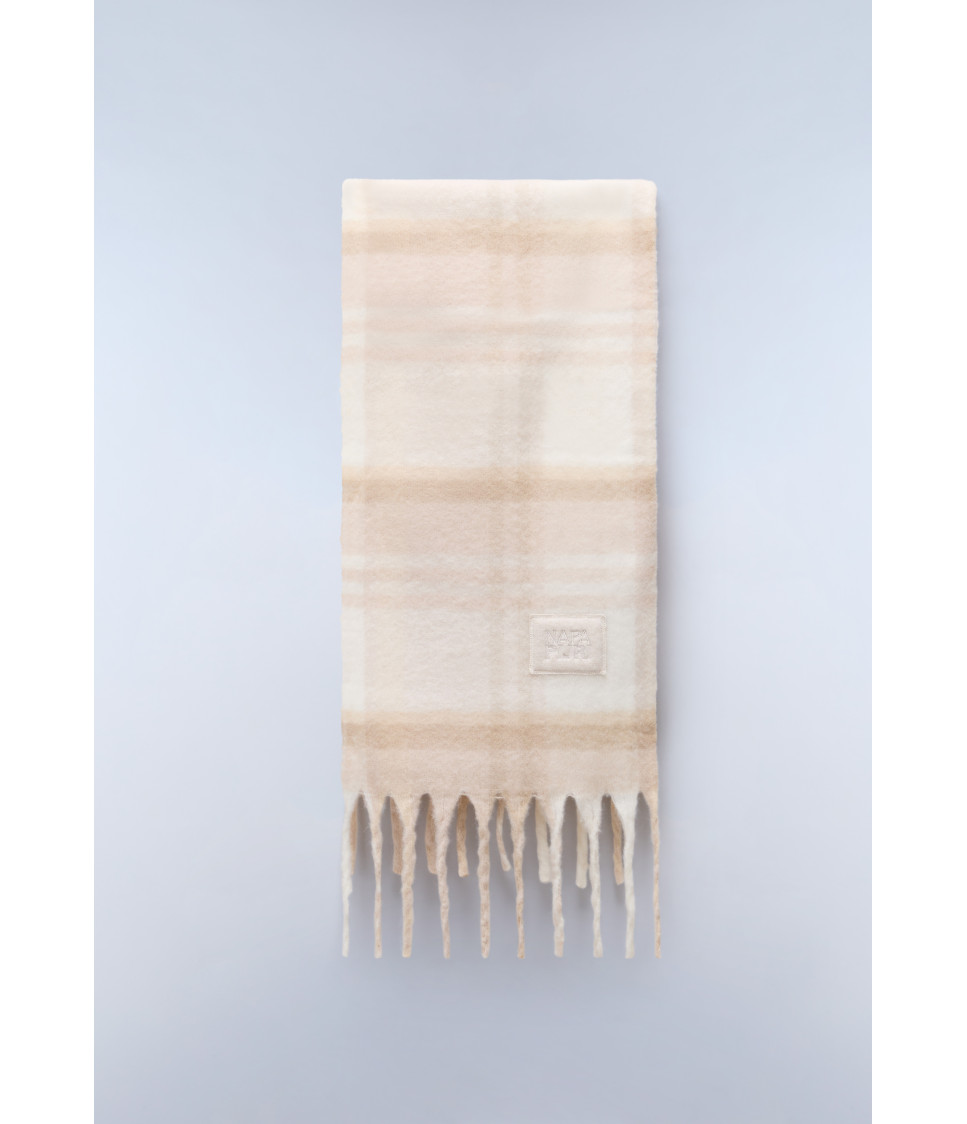 F-PENIA SCARF W BEIGE DIMITY 