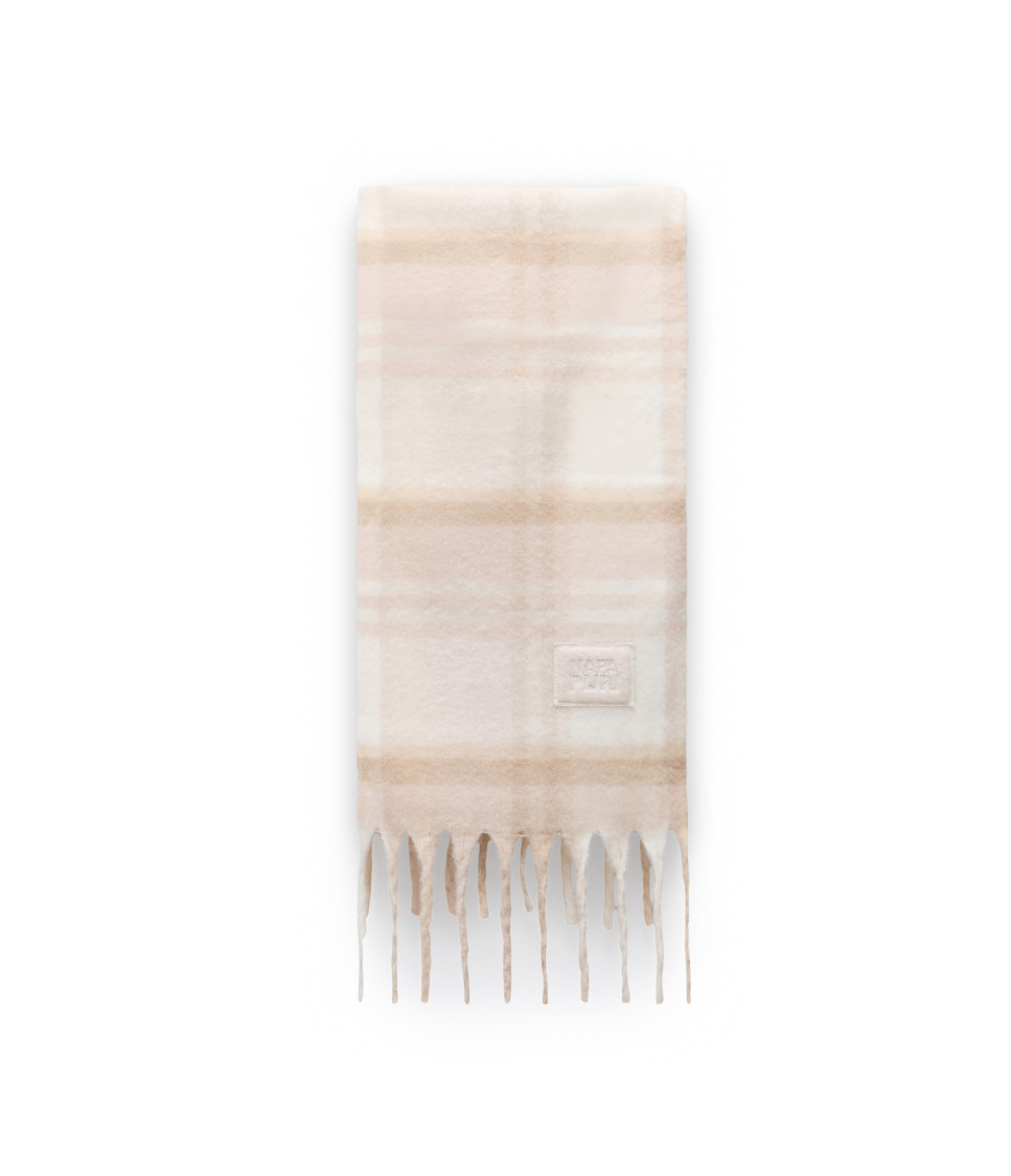 F-PENIA SCARF W BEIGE DIMITY 