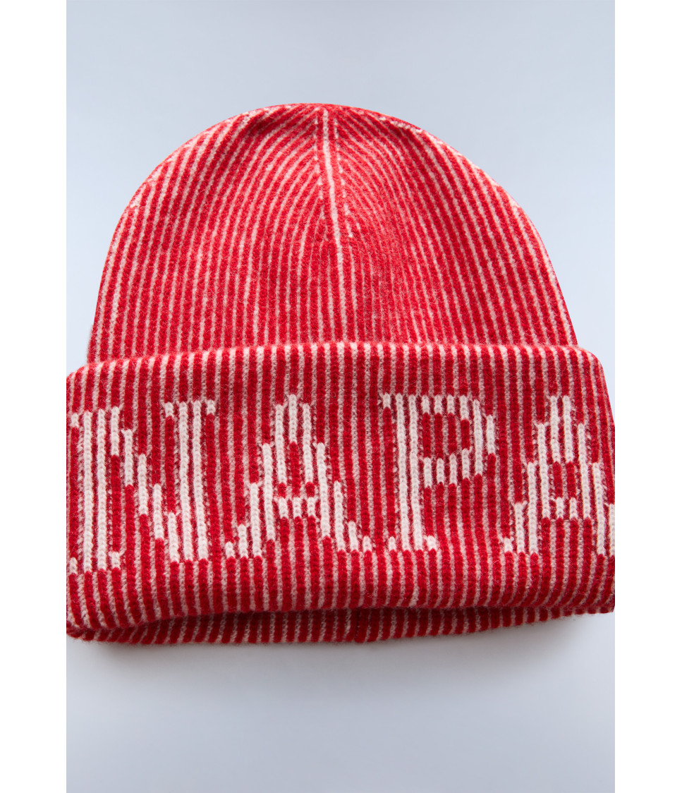F-IWA BEANIE HAUTE RED R1F 