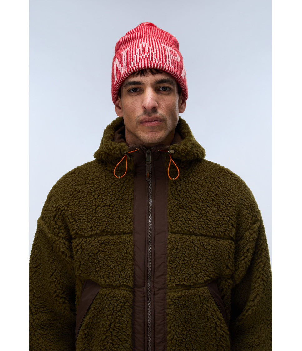 F-IWA BEANIE HAUTE RED R1F 