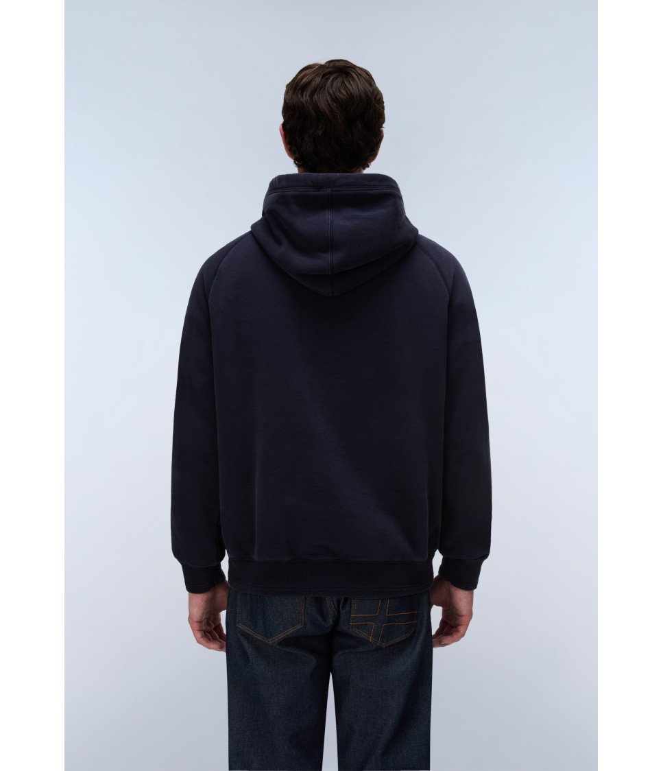 B-ARCHIVE SWEAT H BLU MARINE 